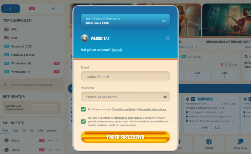 vegasino login page